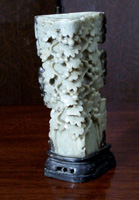 19th C Chinese Soapstone Vase